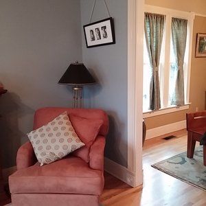 NEW RM Coco Brand Vintage Green & Rust/Orange Fabric